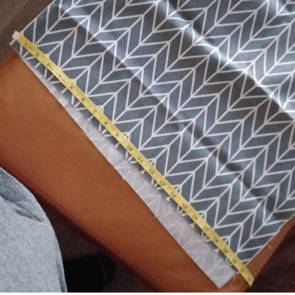 💙🐾faux leather, Gray And Whire Fabric and fabric adhesive patches - Picture 12 of 16